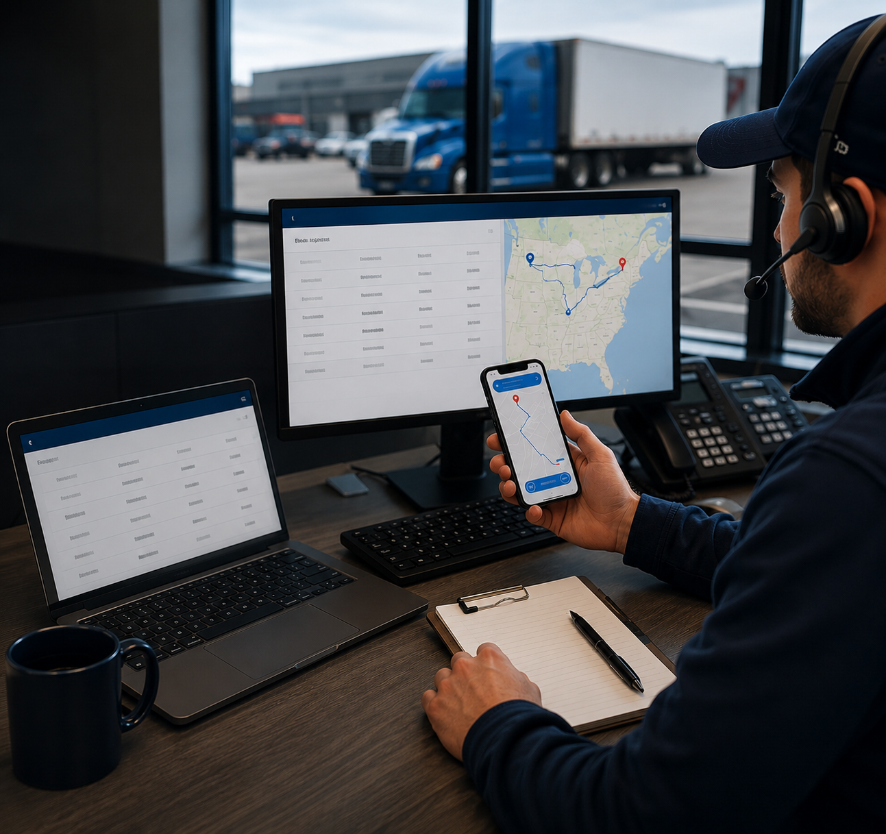 Truck Dispatch Services body image